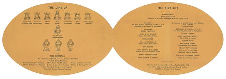 Lot #867 Four Horsemen: Stuhldreher, Crowley, and Layden Signed 1934 Program - Image 2