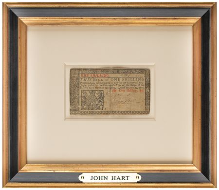 Lot #277 John Hart Signed Currency - Image 1