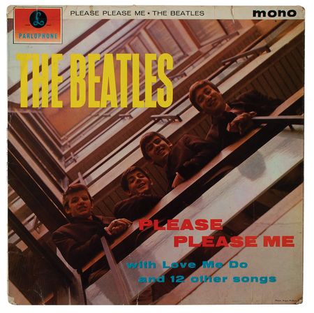 Lot #600 Beatles: John Lennon: Please Please Me album signed by Lennon for a young Menlove Ave. neighbor - Image 2