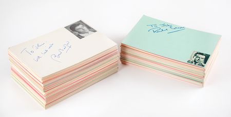 Lot #781 British Actors and Actresses Collection of Over (400) Autographs - Image 2