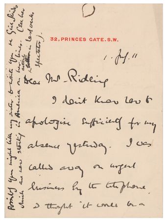 Lot #365 Robert Baden-Powell Autograph Letter Signed - Image 1