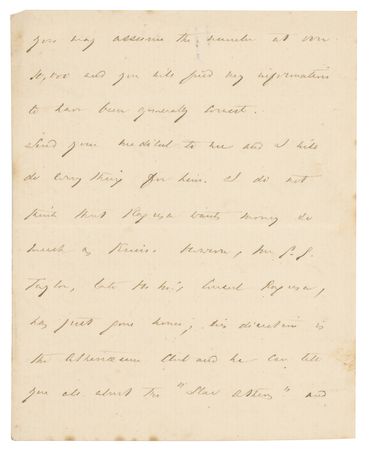 Lot #217 Richard Francis Burton Autograph Letter Signed - Image 2