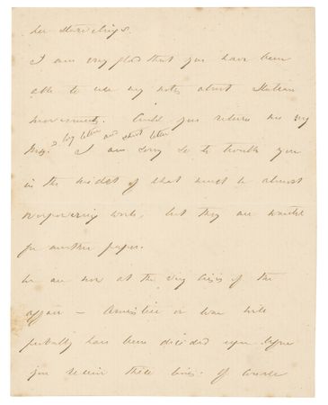 Lot #217 Richard Francis Burton Autograph Letter Signed - Image 3