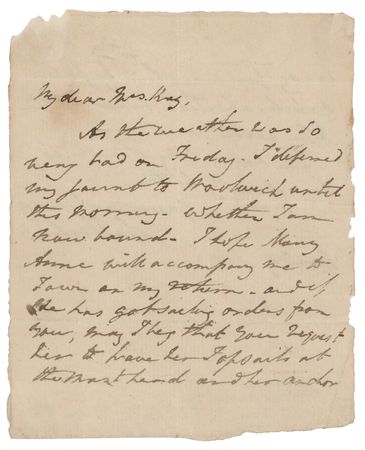 Lot #265 John Franklin Autograph Letter Signed - Image 1