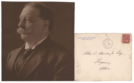 Lot #154 William H. Taft Autograph Letter Signed - Image 3