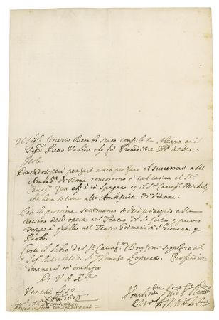 Lot #207 Ercole Mattioli Autograph Letter Signed - Image 3