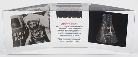 Lot #447 Liberty Bell 7 Flown Film - Image 1