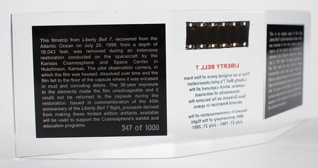 Lot #447 Liberty Bell 7 Flown Film - Image 5