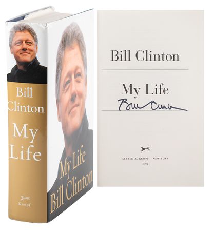 Lot #80 Bill Clinton Signed Book - Image 1