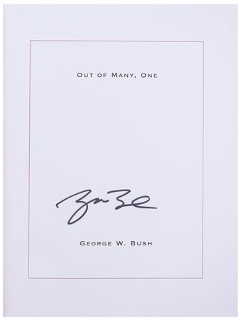 Lot #71 George W. Bush Signed Book - Image 2