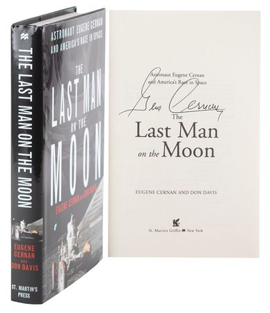 Lot #428 Gene Cernan Signed Book - Image 1