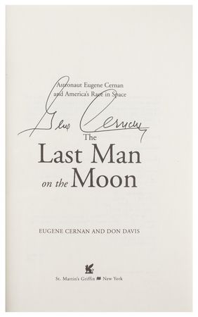Lot #428 Gene Cernan Signed Book - Image 2