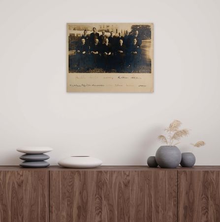 Lot #39 Herbert Hoover and Cabinet Signed Photograph - Image 4