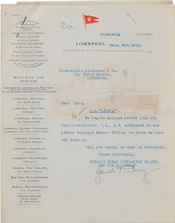 Lot #215 Titanic: Helene Baxter - Image 1