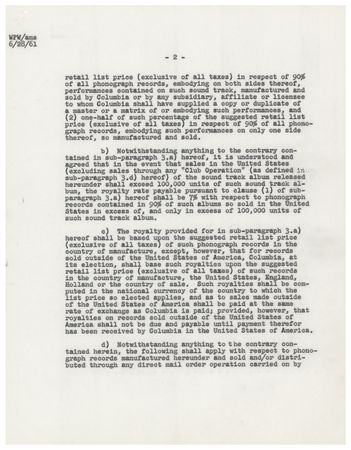 Lot #770 Three Stooges Document Signed - Image 2