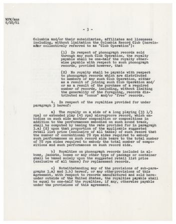 Lot #770 Three Stooges Document Signed - Image 3