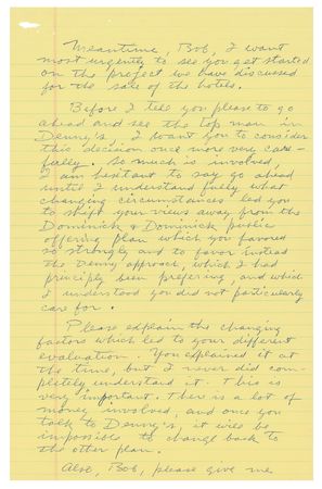 Lot #185 Howard Hughes Autograph Letter Signed - Image 2
