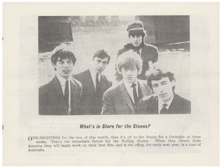 Lot #716 Rolling Stones 1964 Star Parade Program and Ticket Stub - Image 5