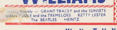 Lot #656 Beatles 1963 Birmingham Handbill - Image 2