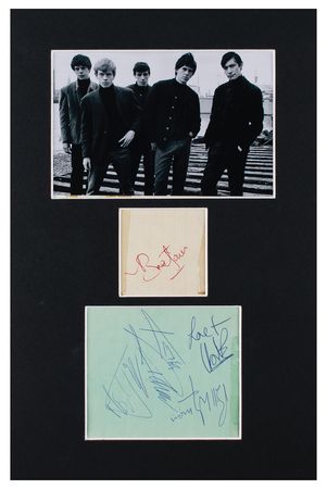 Lot #612 Rolling Stones Signatures - Image 1
