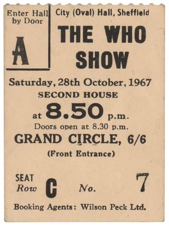 Lot #740 The Who and Traffic 1967 Sheffield Program - Image 4