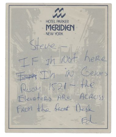 Lot #614 Eddie Van Halen 1982 Stage-Used Guitar Pick and Autograph Letter Signed - Image 1