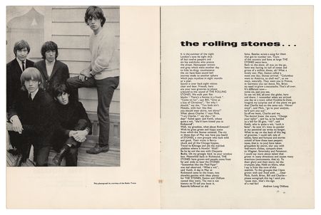 Lot #722 Rolling Stones: Keith Richards Program - Image 2