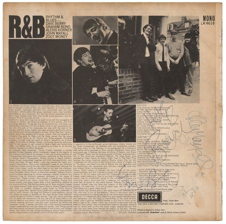 Lot #693 John Mayall & the Bluesbreakers Signed Album with Ginger Baker - Image 1