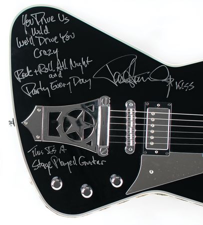 Lot #610 KISS: Paul Stanley: Paul Stanley's Washburn PS2000 guitar played 