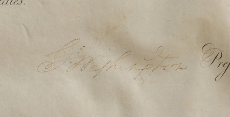 Lot #1 George Washington Document Signed - Image 2