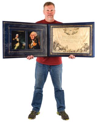 Lot #1 George Washington Document Signed - Image 4