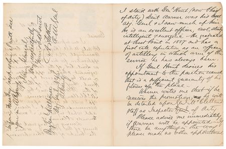 Lot #32 Chester A. Arthur Autograph Letter Signed - Image 2