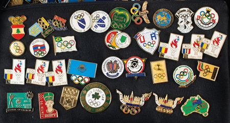 Lot #1036 Atlanta 1996 Summer Olympics Collection of Nearly (600) NOC Pins Pin Collection - Image 4