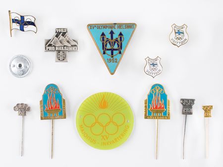 Lot #1026 Helsinki 1952 Summer Olympics Collection of (24) Pins - Image 1