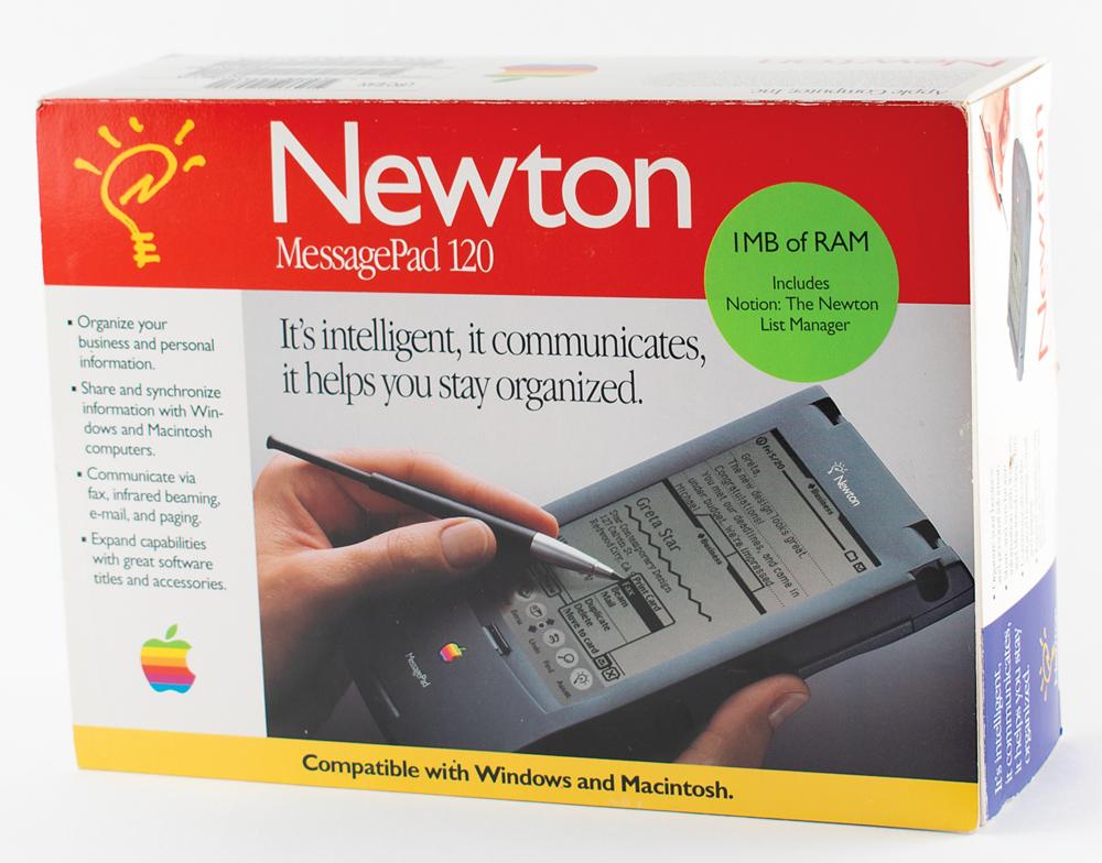 Apple NEWTON MessagePad 箱あり [ジャンク] Apple Vintage Newton MessagePad H1000 Rare w/Box DAMAGED | eBay