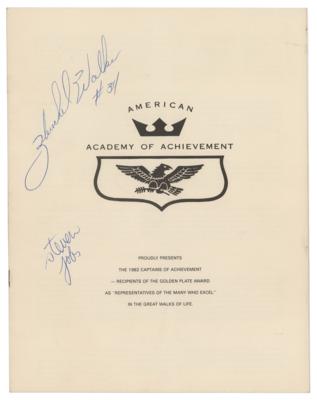 Lot #7002 Steve Jobs Signed Program