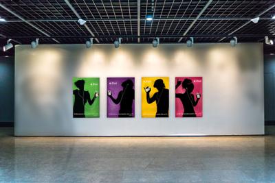 Lot #7030 Apple iPod (4) Promotional Posters - Image 2