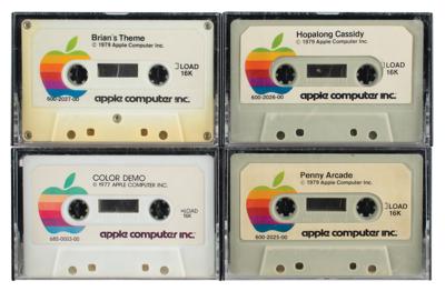 Lot #7021 Apple Computer (4) Basic Program Tape