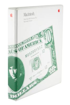 Lot #7006 Steve Jobs 1985 Macintosh Binder - Image 1