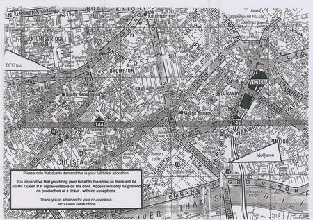 Lot #445 Alexander McQueen: 'Untitled' Ticket Ticket - Image 2