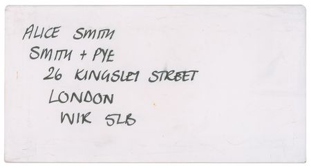 Lot #445 Alexander McQueen: 'Untitled' Ticket Ticket - Image 3