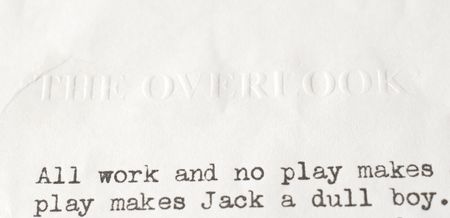 Lot #444 Alexander McQueen: 'The Overlook' Invitation Invitation - Image 2