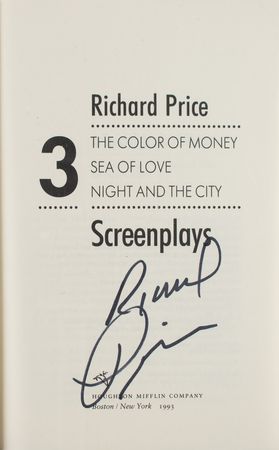 Lot #526 Richard Price Signed Book - Image 2