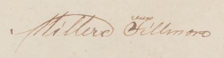 Lot #22 Millard Fillmore (2) Autograph Manuscripts on His Father's Genealogy with (5) Total Signatures - Image 2