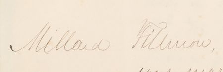 Lot #22 Millard Fillmore (2) Autograph Manuscripts on His Father's Genealogy with (5) Total Signatures - Image 6
