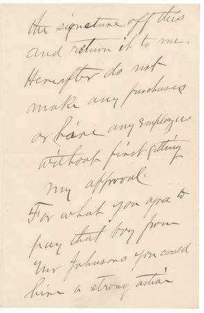 Lot #351 Nelson A. Miles Autograph Letter Signed - Image 2