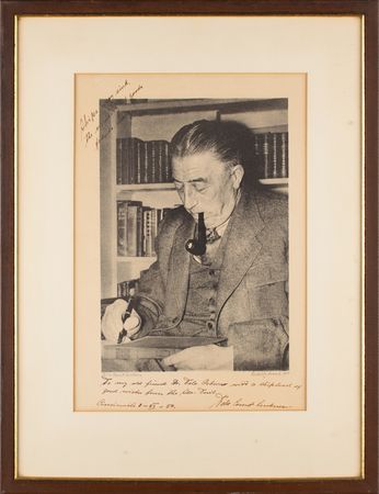 Lot #346 Felix von Luckner Signed Photograph - Image 2