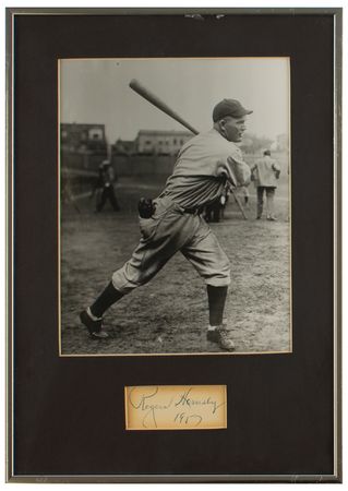Lot #886 Rogers Hornsby Signature