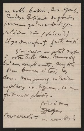Lot #416 Edgar Degas: The great painter of Paris theatre attends an opera by 
