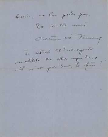 Lot #511 Colette de Jouvenel Autograph Letter Signed - Image 2